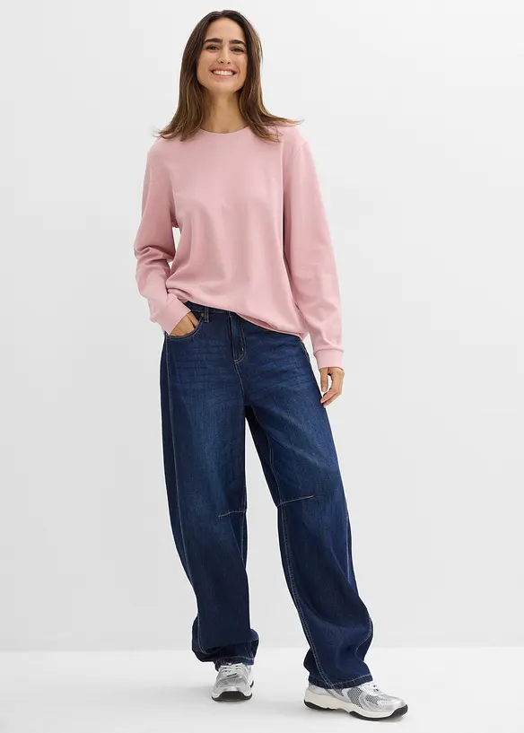 T-shirt manches longues 100% coton, bonprix