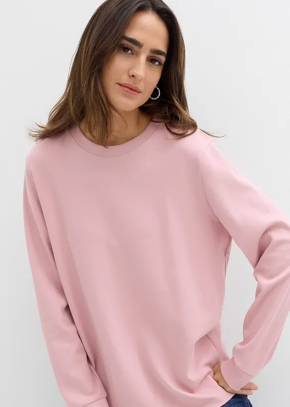 T-shirt manches longues 100% coton, bonprix