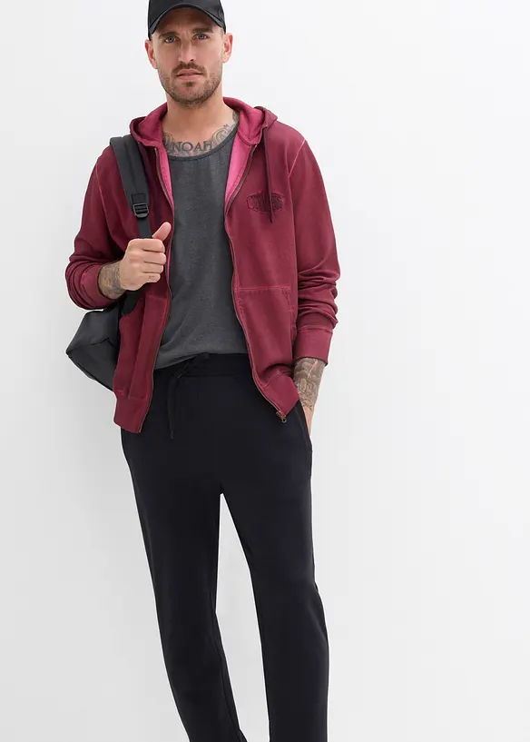 Pantalon de jogging 100% coton, Regular, bonprix