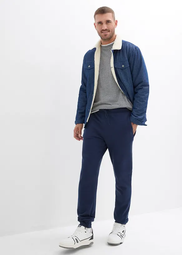 Pantalon de jogging 100% coton, Regular, bonprix