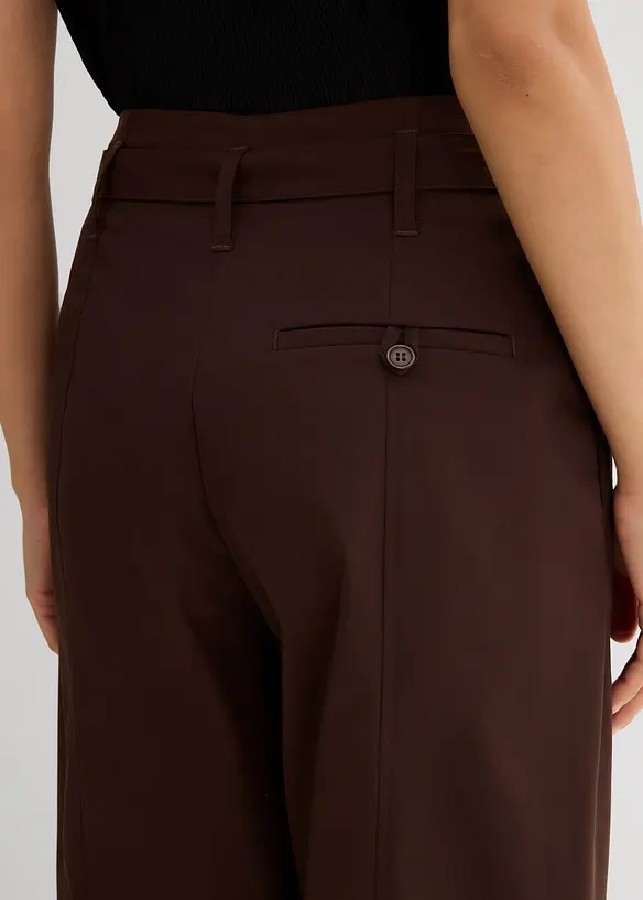 Pantalon avec passepoils décoratifs, bonprix