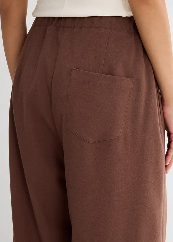 Pantalon en viscose mélangée à détails fonctionnels, bonprix