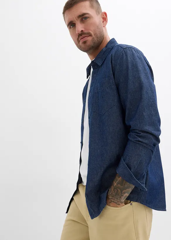 Chemise en jean, bonprix