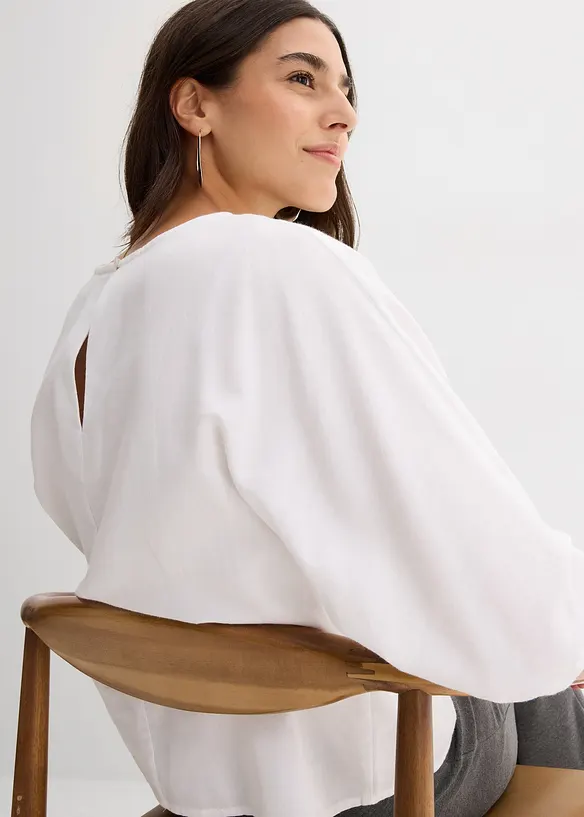 Blouse ample 100% coton, bonprix