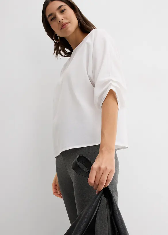 Blouse ample 100% coton, bonprix