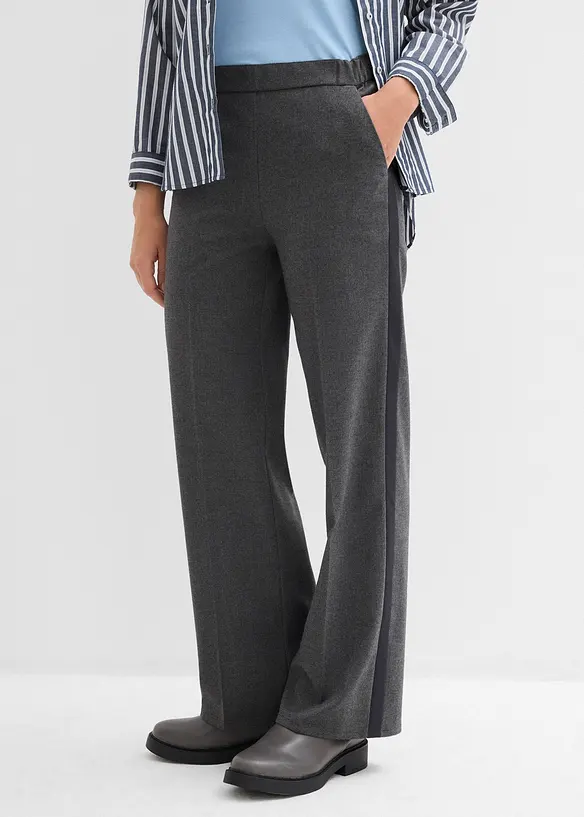 Pantalon large à pinces, bonprix