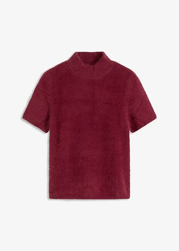 Pull en maille poilue, bonprix