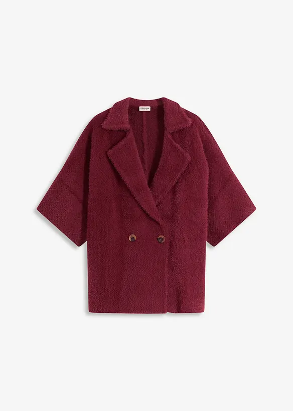 Gilet en maille poilue, bonprix