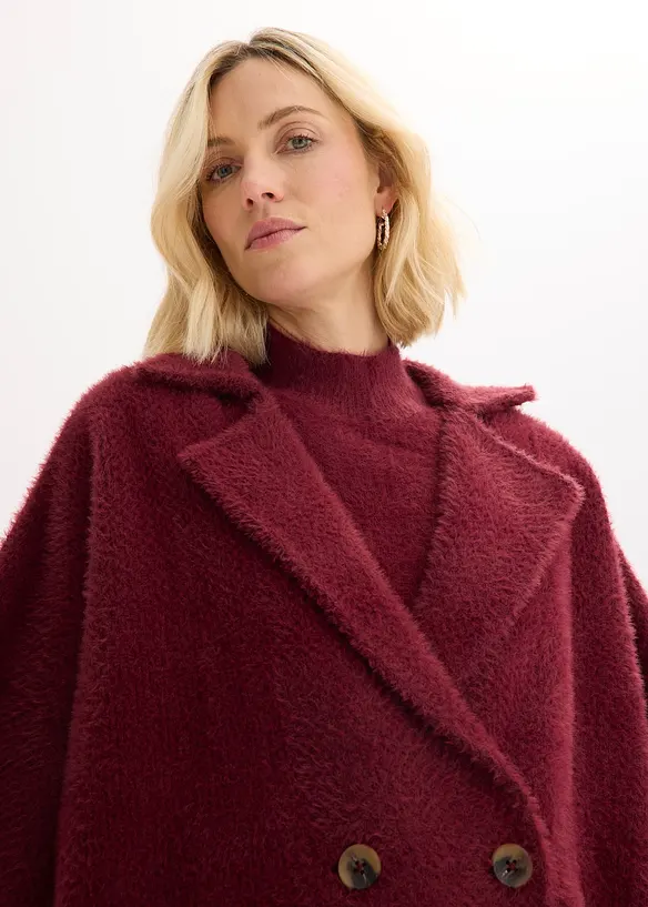 Gilet en maille poilue, bonprix