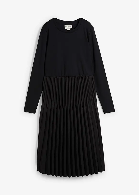 Robe midi en viscose fluide, bonprix