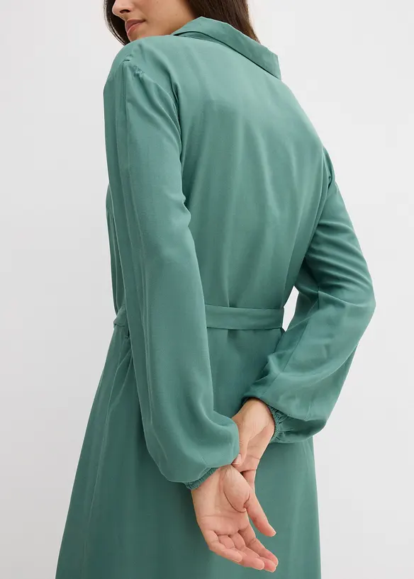 Robe midi en viscose fluide, bonprix