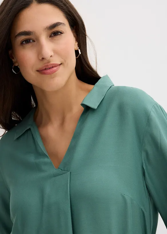 Robe midi en viscose fluide, bonprix