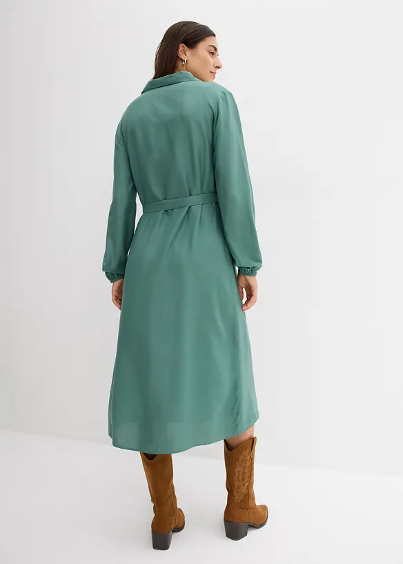 Robe midi en viscose fluide, bonprix