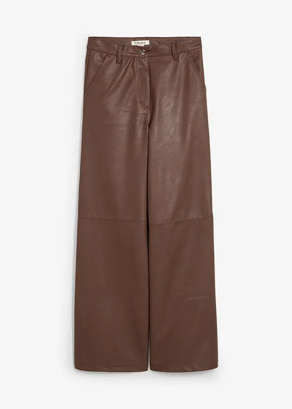 Pantalon enduit, bonprix