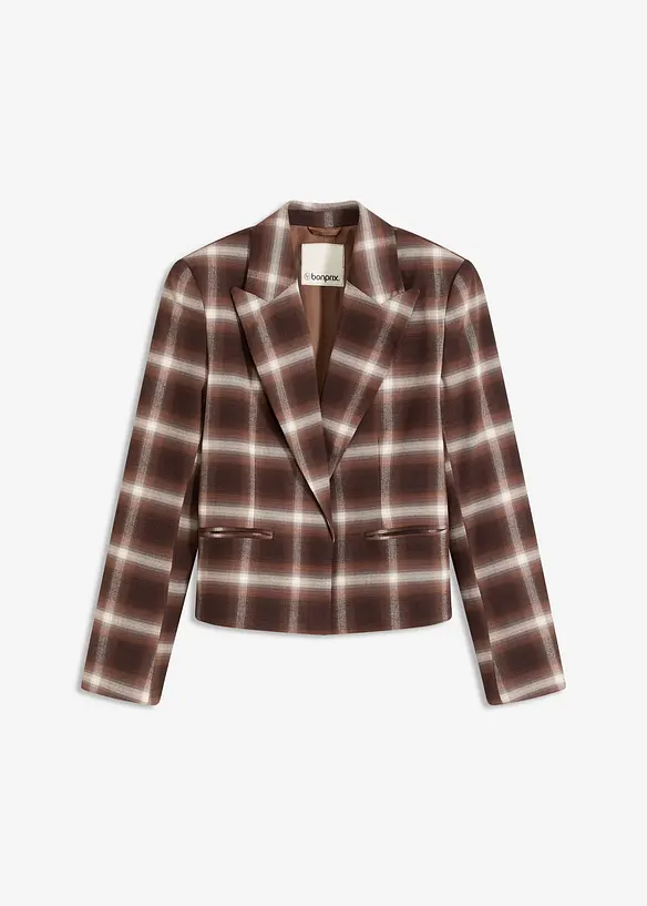 Blazer à carreaux, bonprix