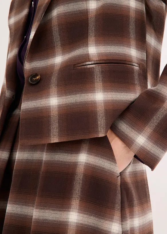 Blazer à carreaux, bonprix