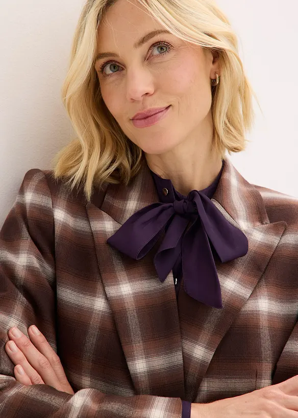 Blazer à carreaux, bonprix