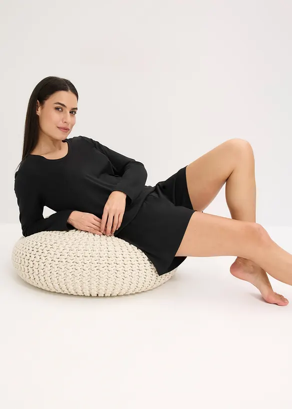 Pyjashort en matière légère et douce, bonprix