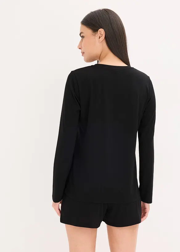 Pyjashort en matière légère et douce, bonprix