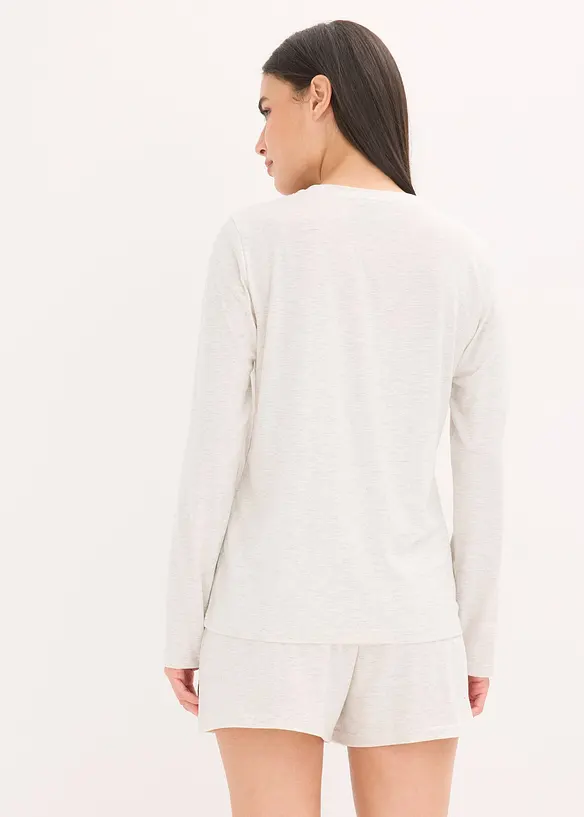 Pyjashort en mati&egrave;re l&eacute;g&egrave;re et douce, bonprix