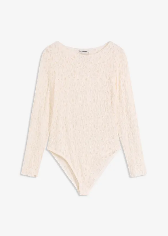 Body en dentelle douce, bonprix