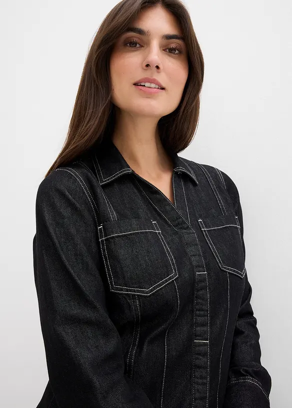 Robe en jean, bonprix