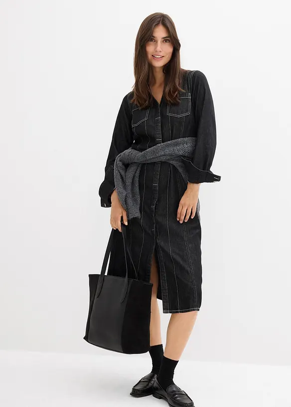 Robe en jean, bonprix