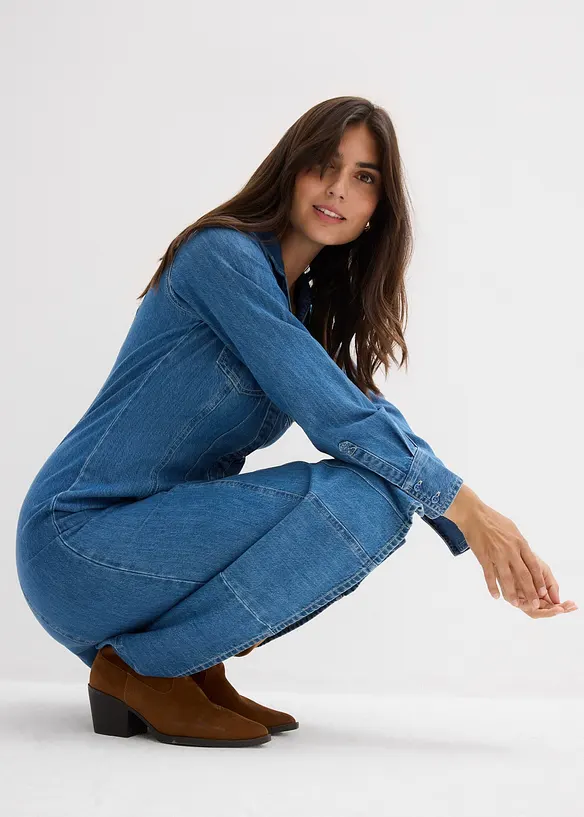 Robe en jean, bonprix