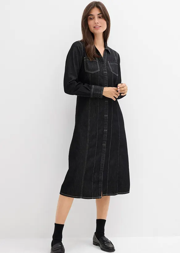 Robe en jean, bonprix