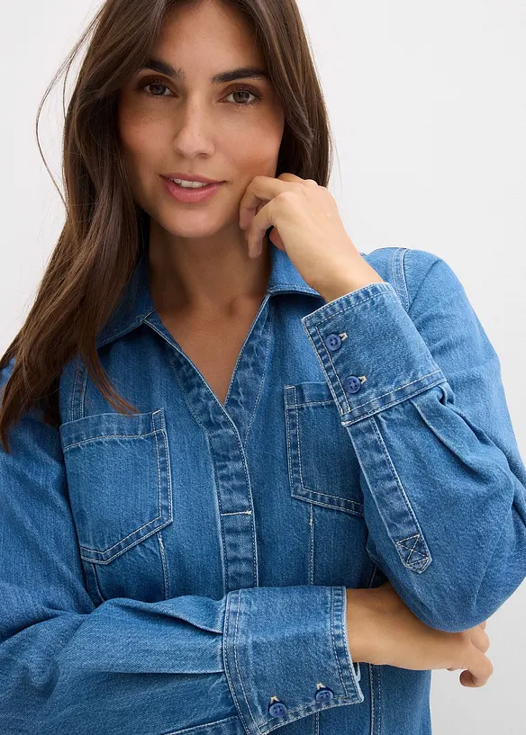 Robe en jean, bonprix