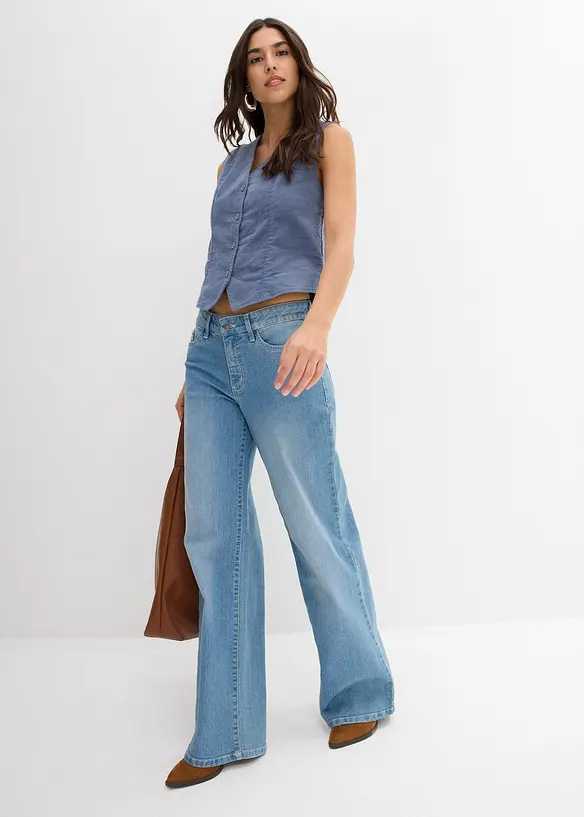 Gilet sans manches en velours côtelé, bonprix