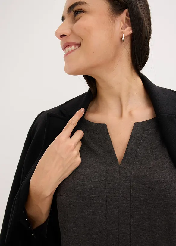 Robe fourreau en jersey milano, bonprix