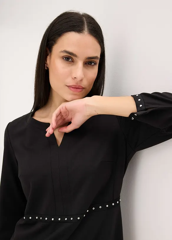 Robe fourreau en jersey milano, bonprix