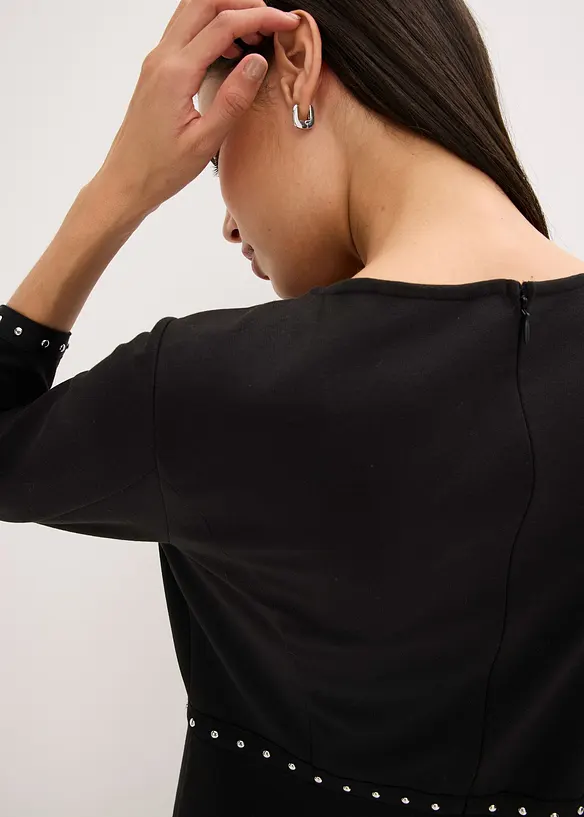 Robe fourreau en jersey milano, bonprix