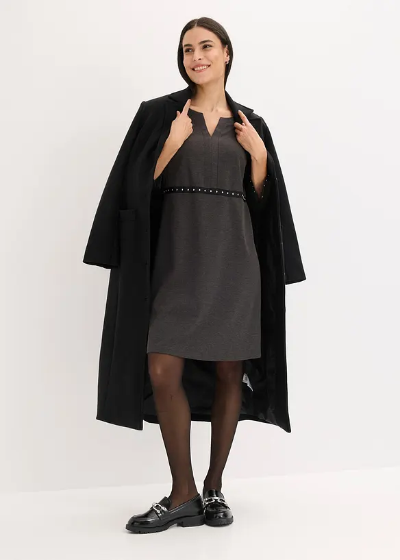 Robe fourreau en jersey milano, bonprix