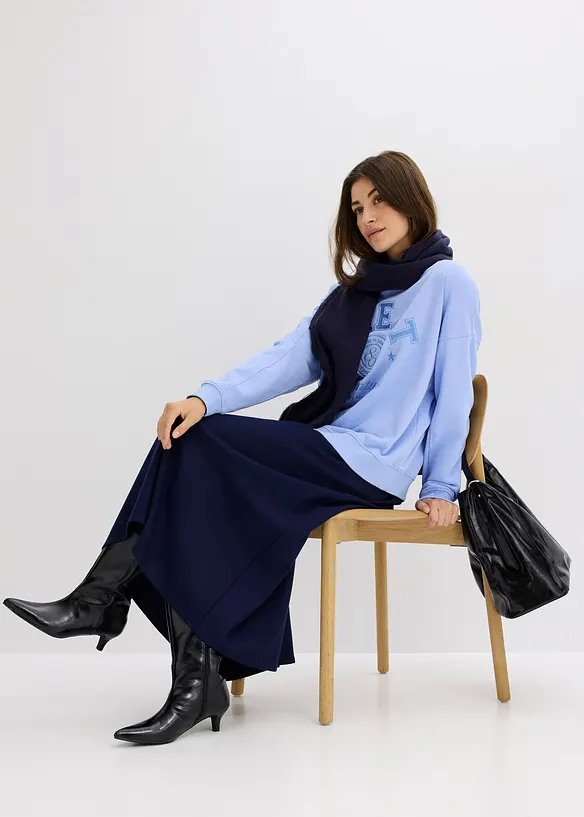 Sweat-shirt oversize 100% coton, bonprix