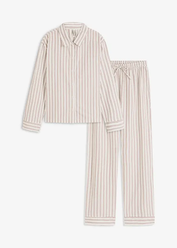 Ensemble d’intérieur en coton tissé, oversize, bonprix