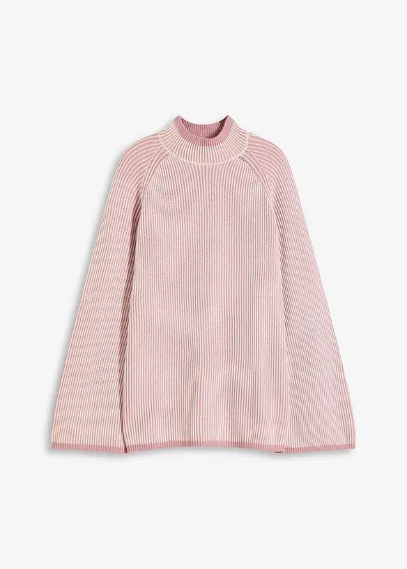 Pull oversize à col montant, bonprix