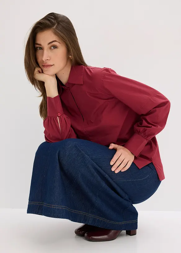 Blouse oversize à manches volumineuses, bonprix