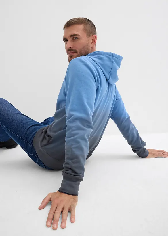 Sweat à capuche 100% coton, bonprix