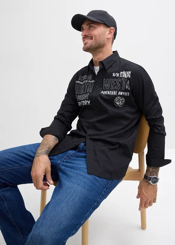 Chemise 100% coton, bonprix