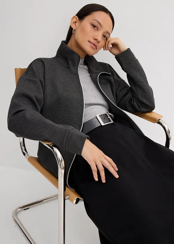 Veste oversize en viscose mélangée, bonprix