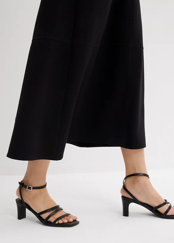 Jupe midi en Punto di Roma confortable, bonprix