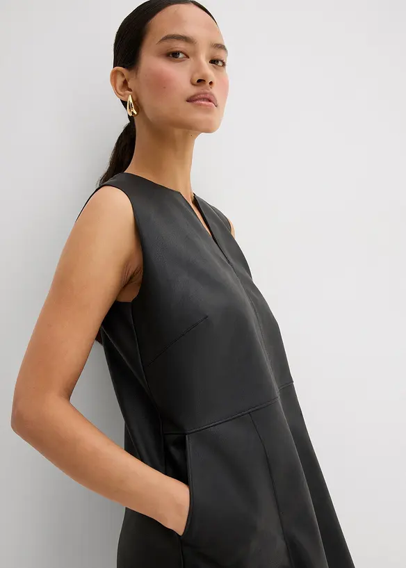 Robe enduite, bonprix