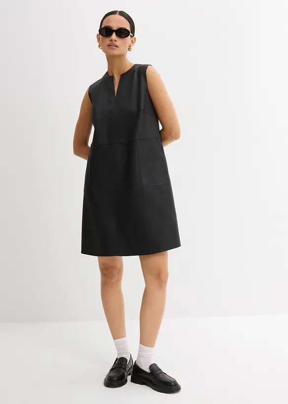 Robe enduite, bonprix