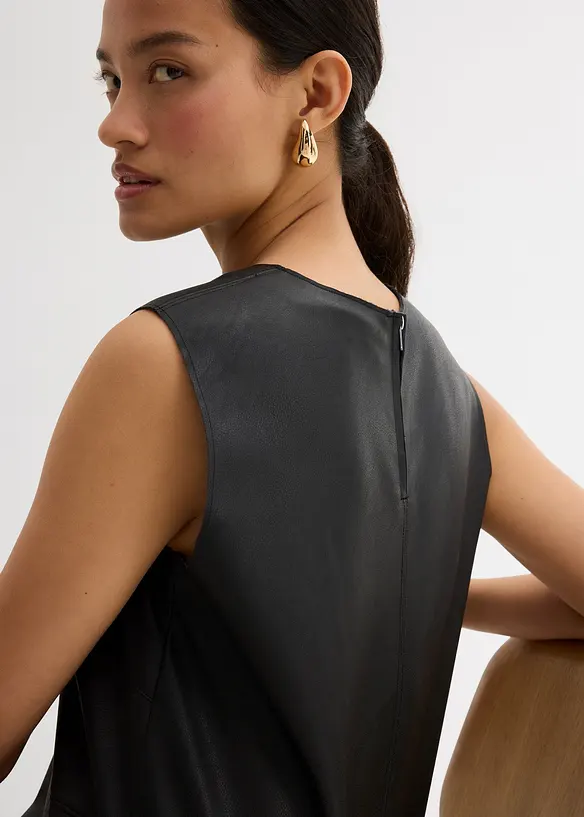 Robe enduite, bonprix