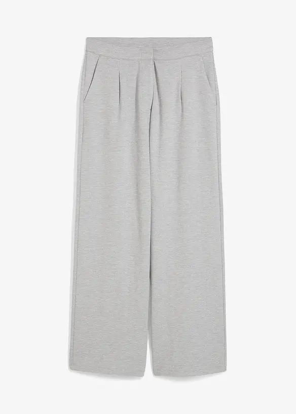 Pantalon large et décontracté en viscose majoritaire, bonprix