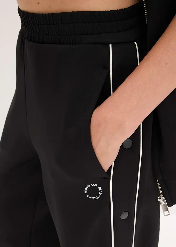 Pantalon de jogging technique, boutonné, séchage rapide, bonprix