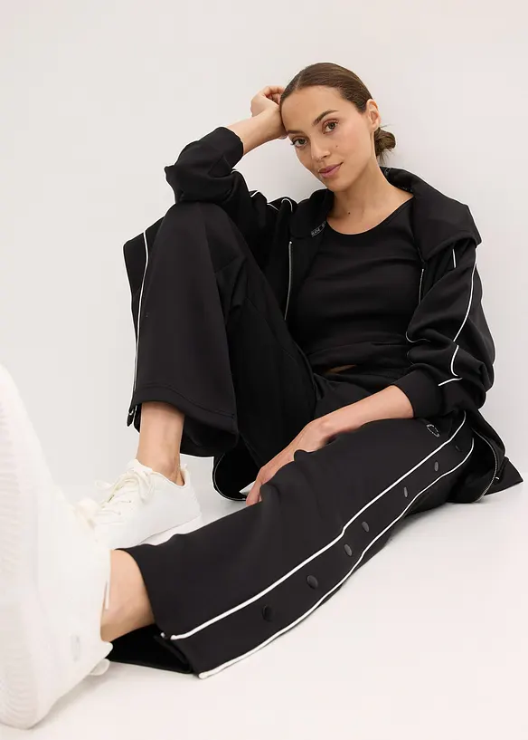 Pantalon de jogging technique, boutonné, séchage rapide, bonprix