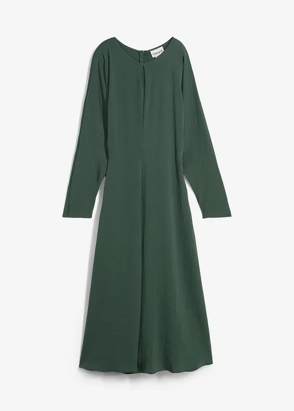 Robe midi à effet drapé, bonprix